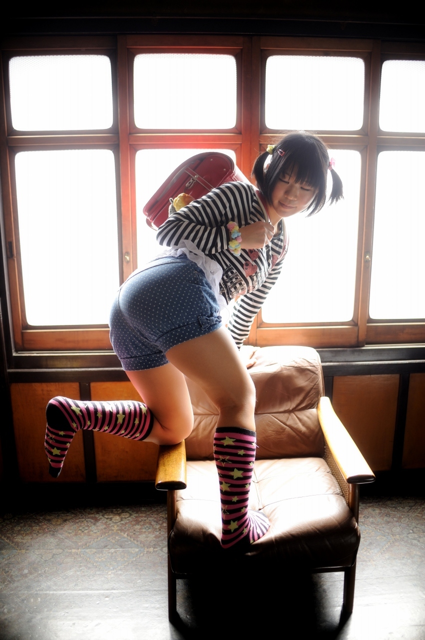 [Cosplay] Hot Flute Student - Pigtails & Perfect Ass